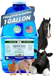 HOLISTIC PET CARE Colloidal Silver for Dogs, Cats & Pet- 20 PPM (1Gal) | Wound Care, Hot Spot Treatment, Skin Relief & Immune Support – All-Natural...